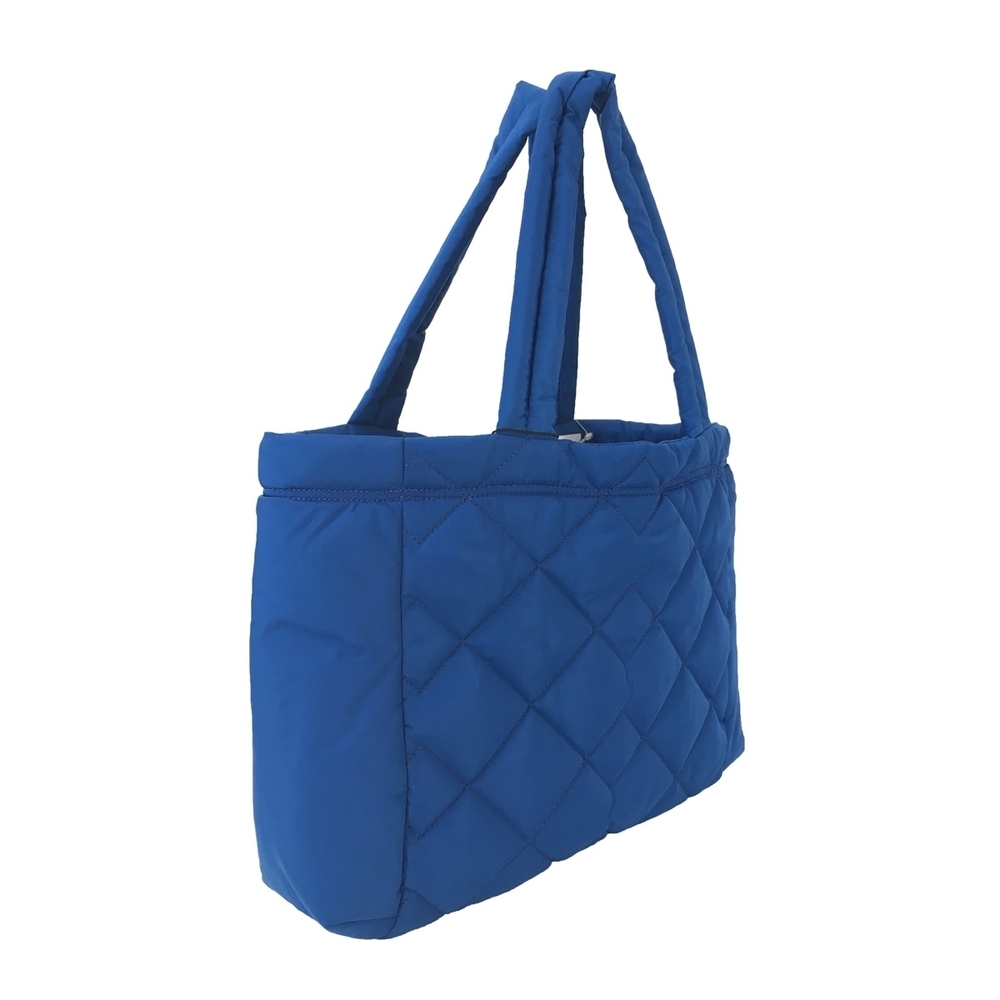 Marc Jacobs Teal Quilted Tote Bag Like New Without Tags - Picture 4 of 6